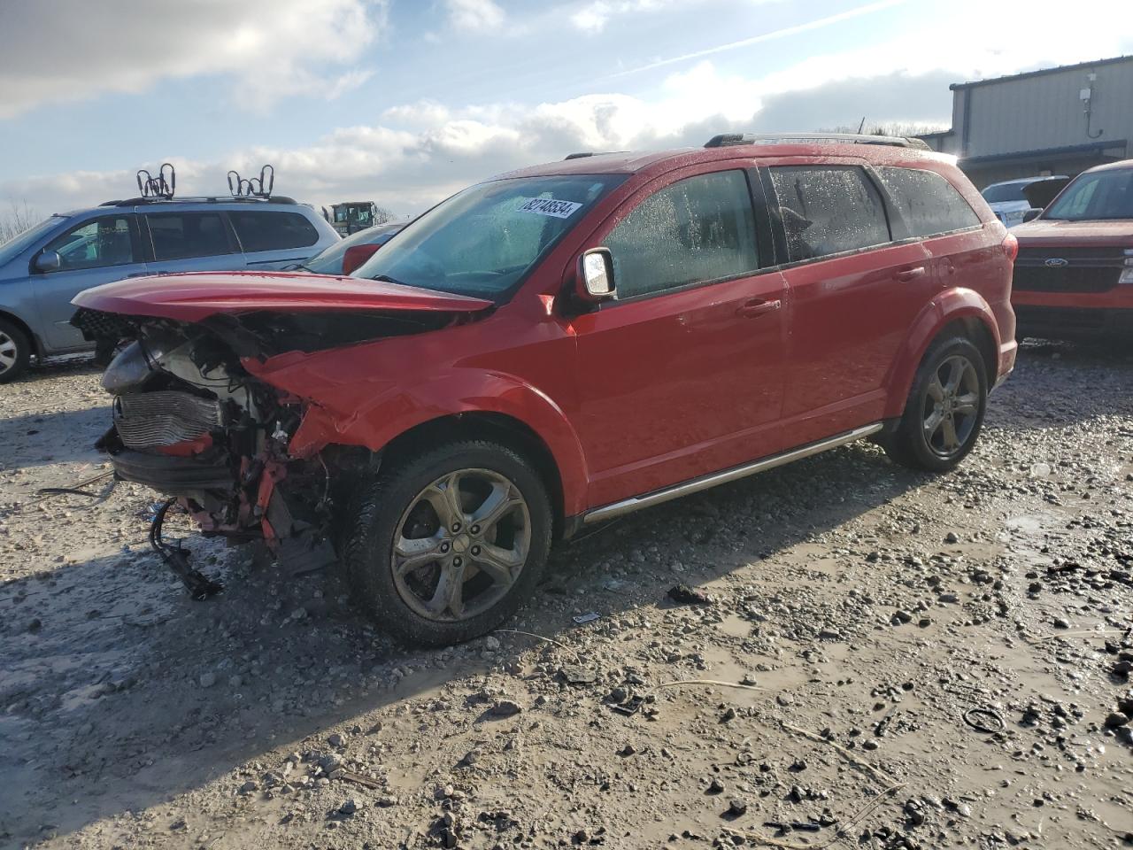 2017 Dodge Journey Crossroad de vânzare în Wayland, MI - Front End