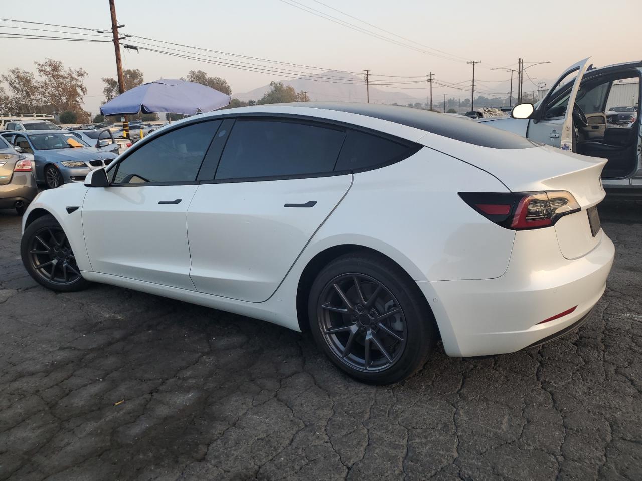 VIN 5YJ3E1EB9MF872649 2021 TESLA MODEL 3 no.2