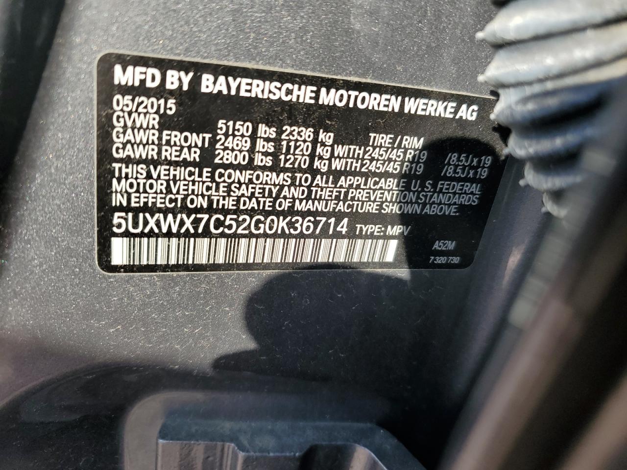 2016 BMW X3 - Image 14