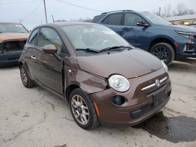  FIAT 500 2012 Brown