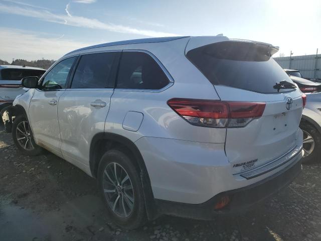  TOYOTA HIGHLANDER 2018 Белы