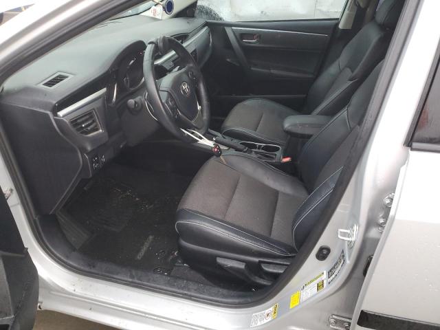  TOYOTA COROLLA 2014 Srebrny