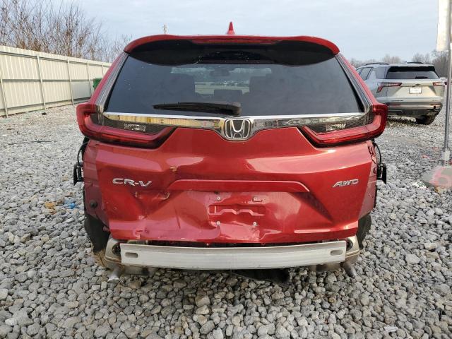  HONDA CRV 2021 Red