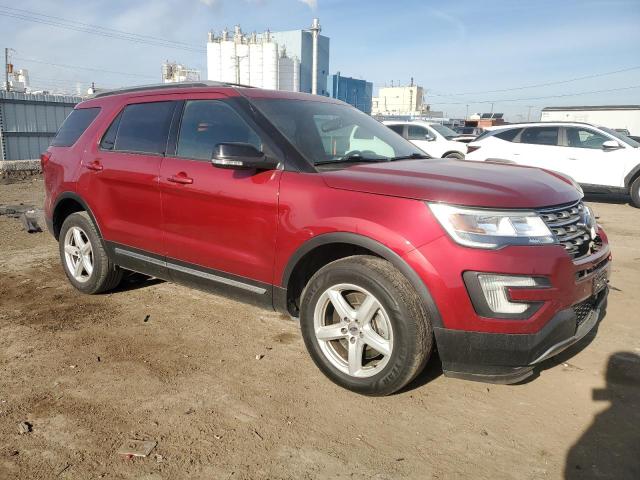  FORD EXPLORER 2017 Червоний