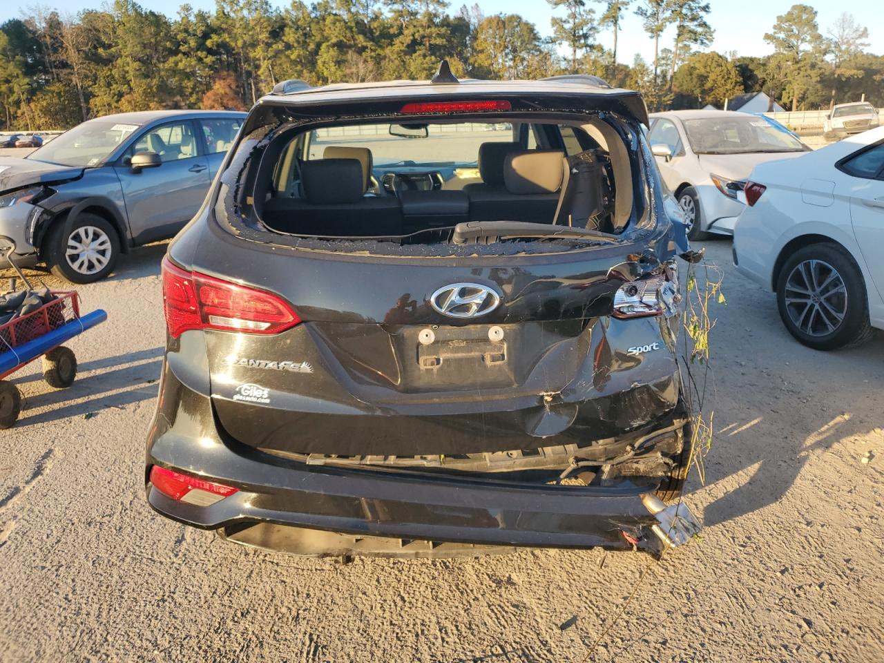 VIN 5NMZU3LB6HH017410 2017 HYUNDAI SANTA FE no.6