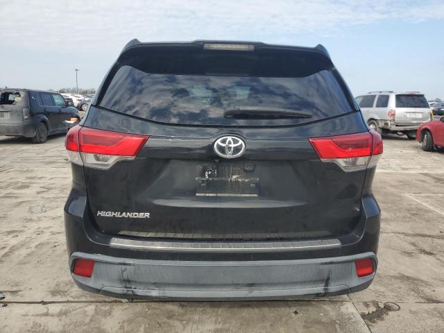  TOYOTA HIGHLANDER 2019 Чорний