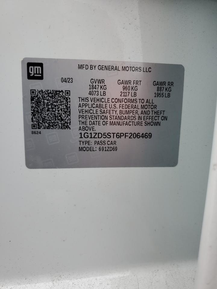 1G1ZD5ST6PF206469 2023 CHEVROLET MALIBU - Image 14