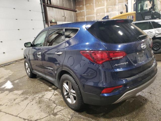  HYUNDAI SANTA FE 2017 Синий