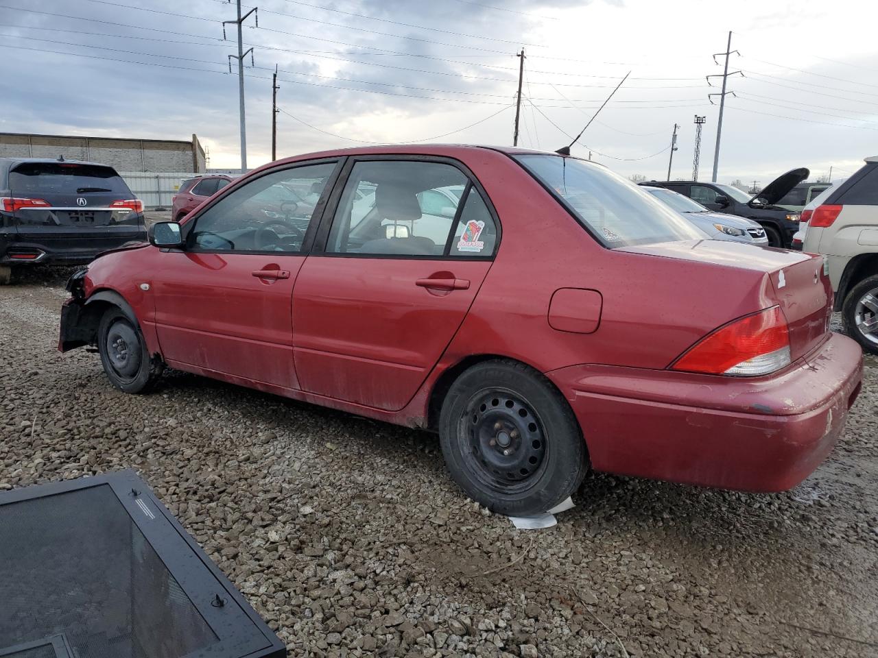 2002 Mitsubishi Lancer Es VIN: JA3AJ26E62U053845 Lot: 86657704