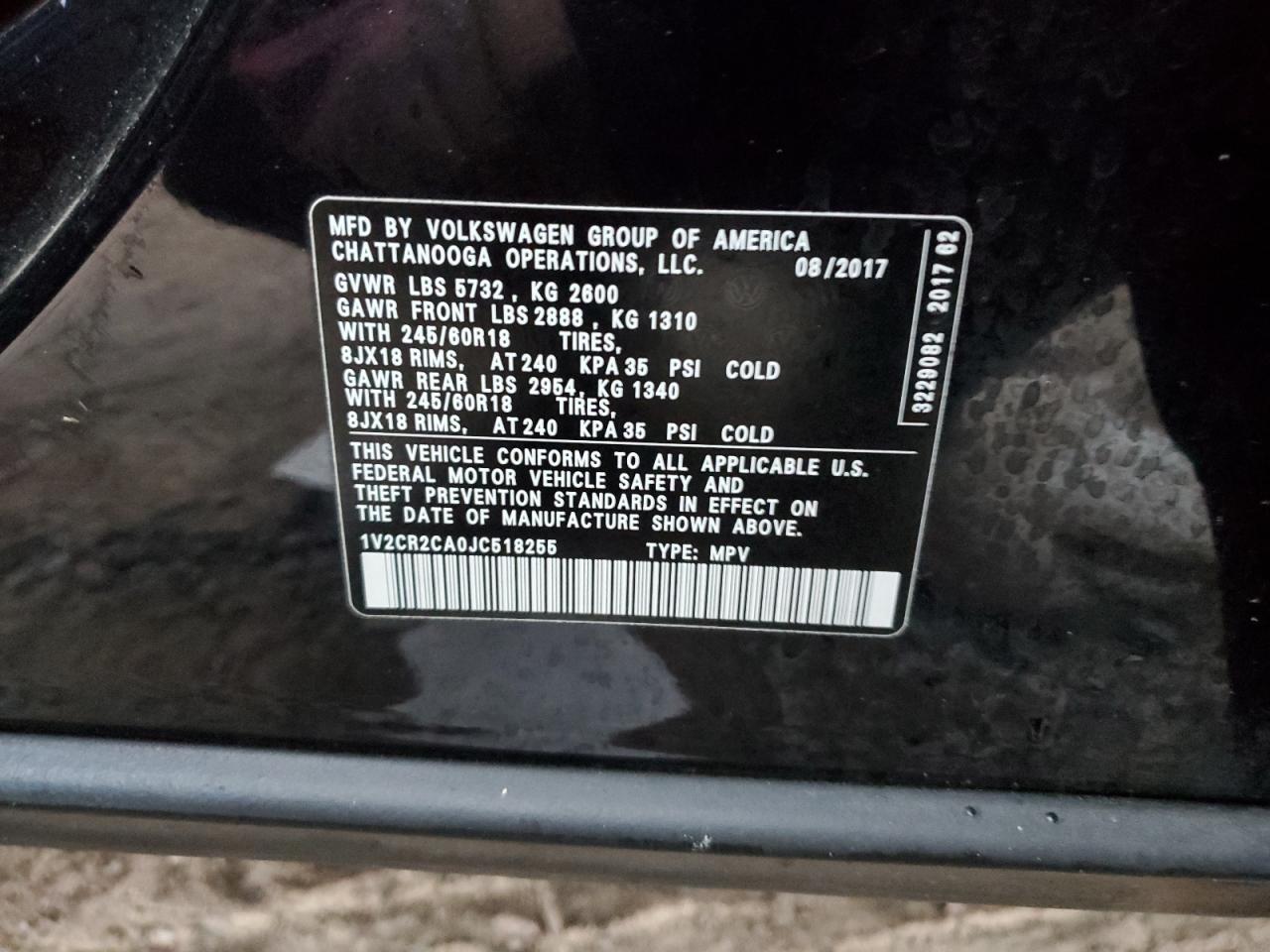 2018 Volkswagen Atlas - Image 15