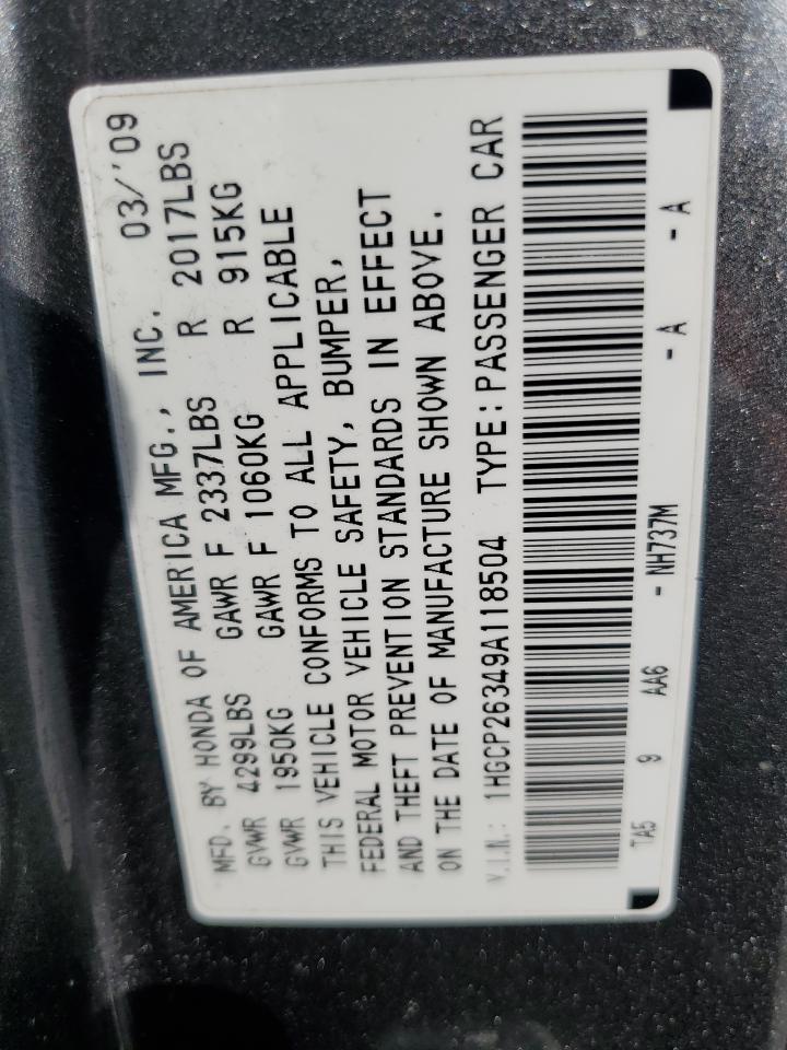 2009 Honda Accord - Image 12