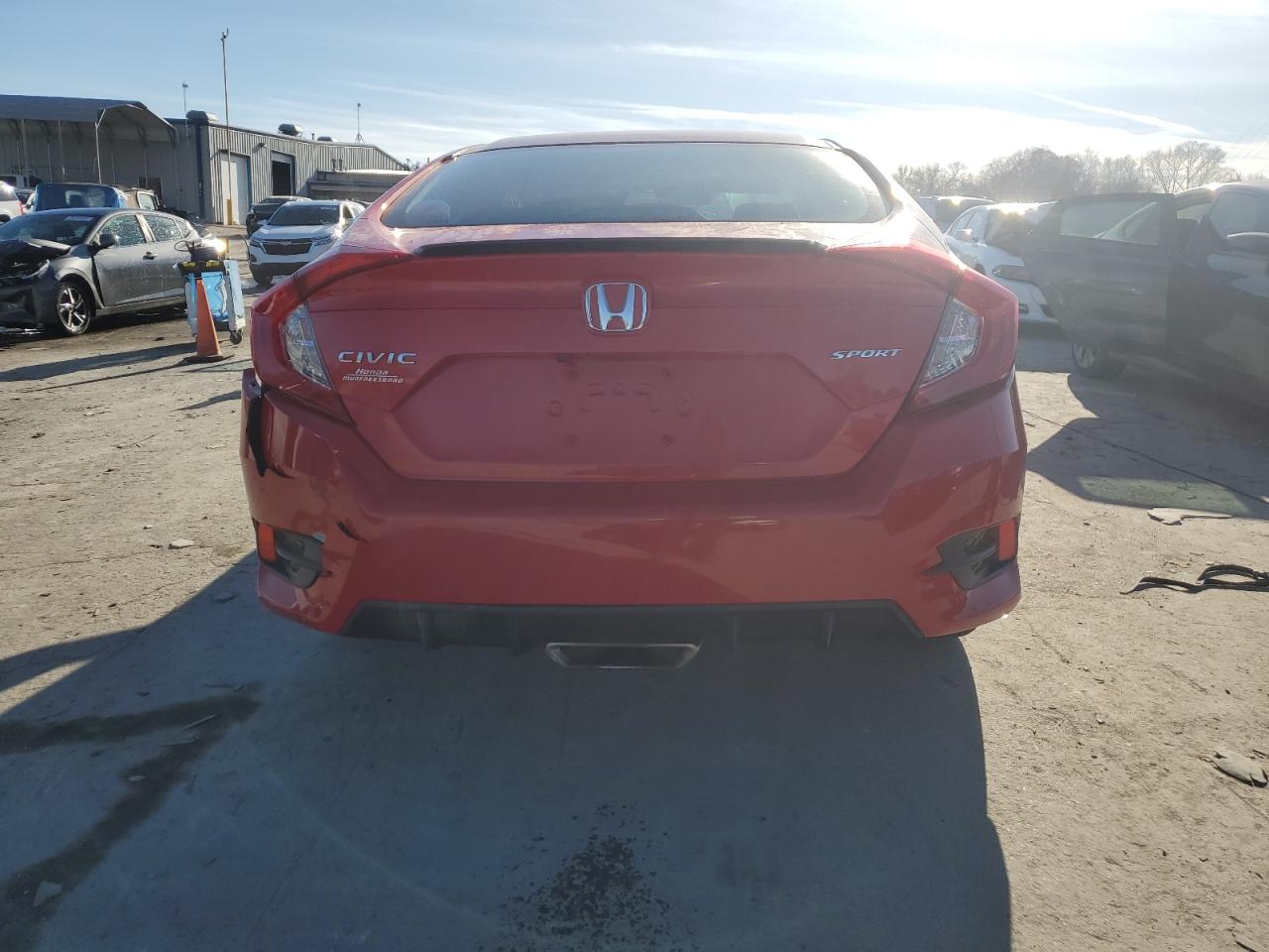 VIN 2HGFC2E82KH593419 2019 HONDA CIVIC no.6