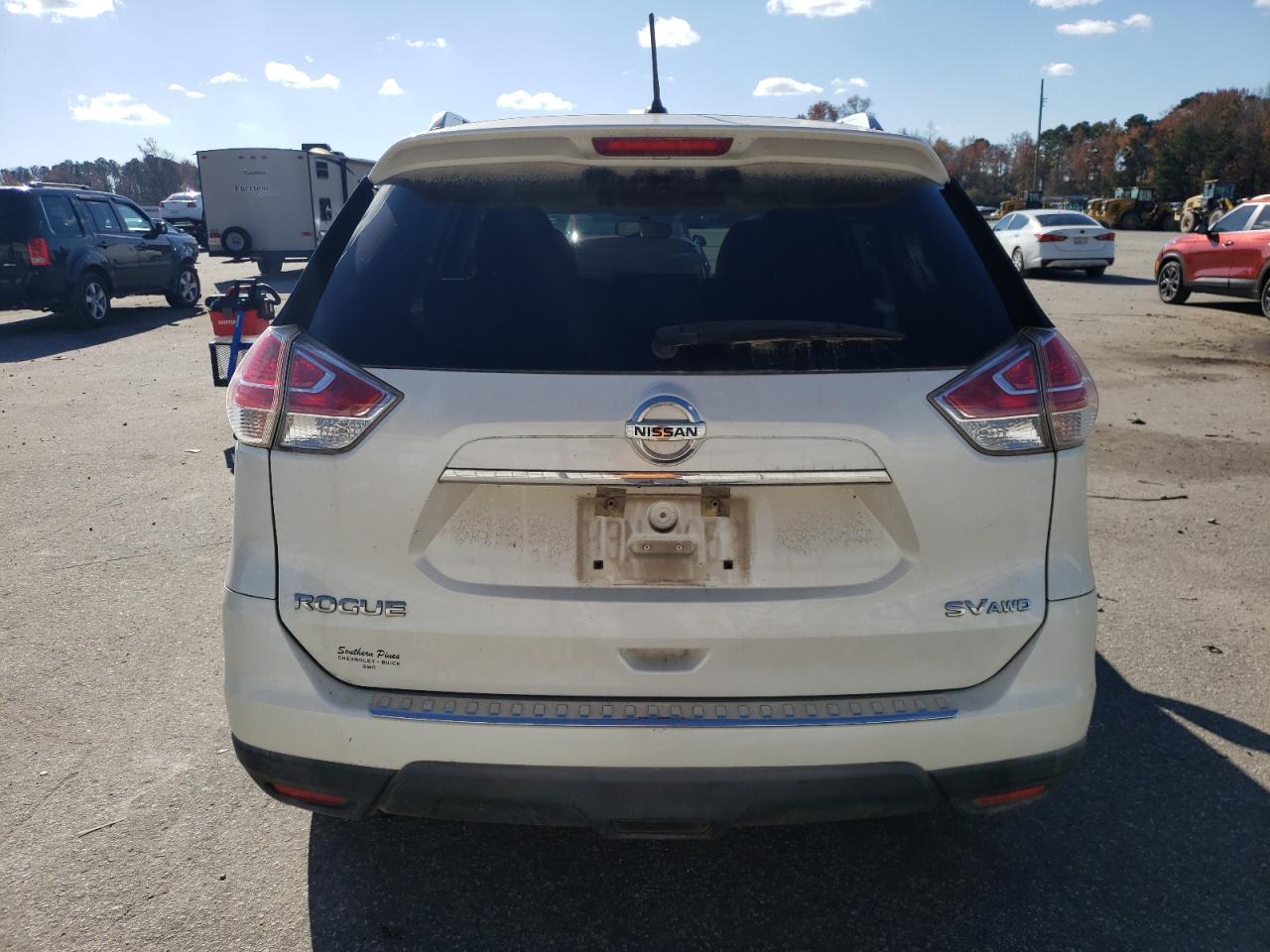 VIN KNMAT2MVXGP632258 2016 NISSAN ROGUE no.6