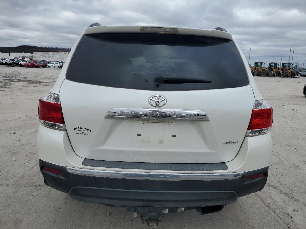 VIN 5TDDK3EH7DS209816 2013 TOYOTA HIGHLANDER no.6