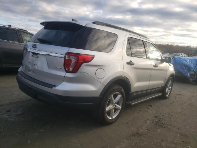  FORD EXPLORER 2018 Silver