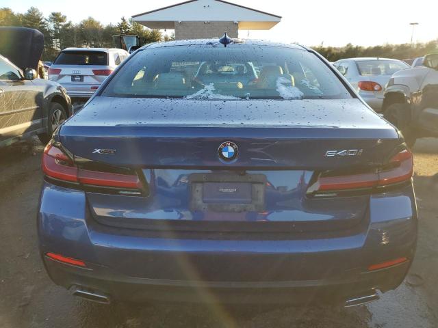  BMW 5 SERIES 2021 Blue