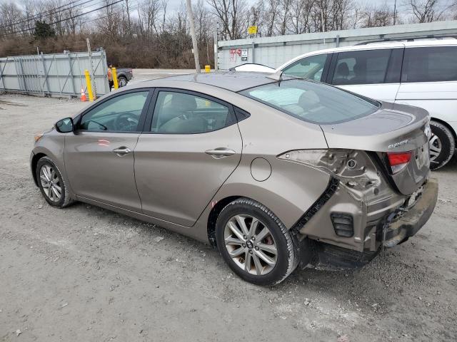  HYUNDAI ELANTRA 2015 Коричневый