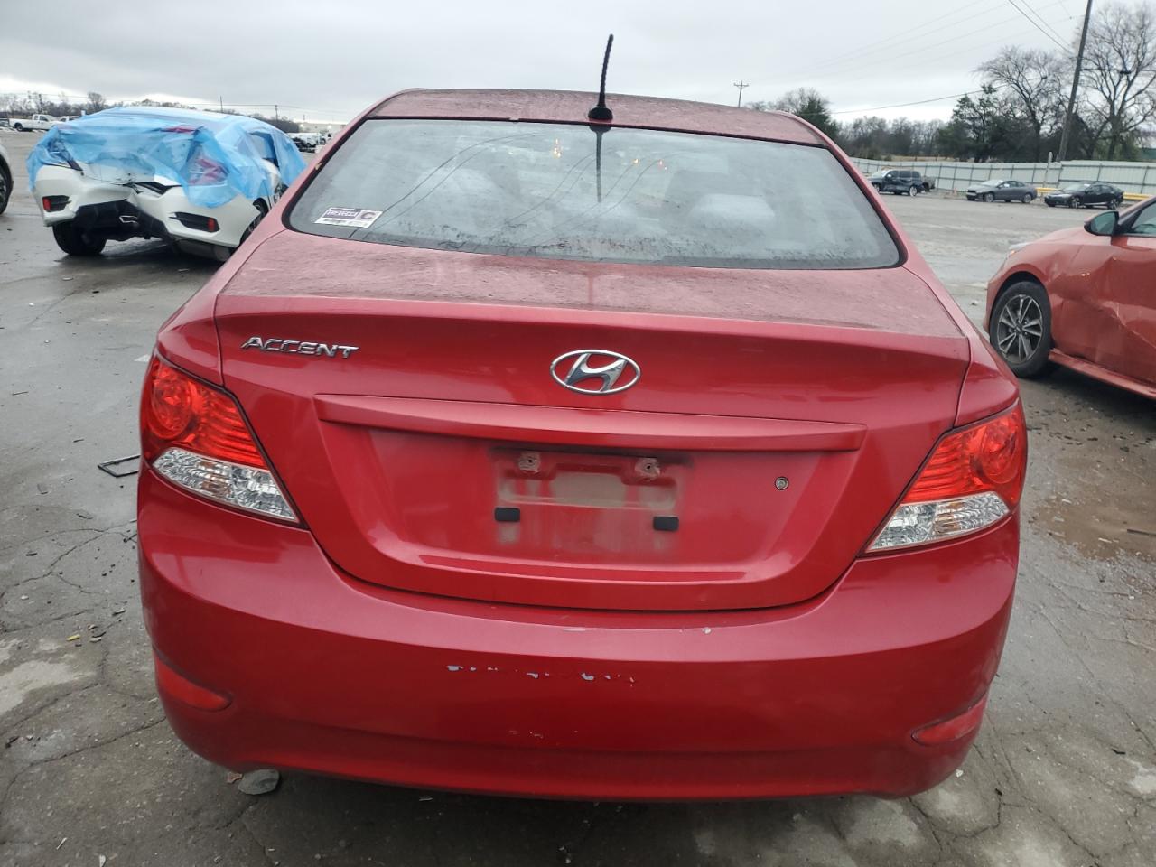 VIN KMHCT4AE7DU576636 2013 HYUNDAI ACCENT no.6