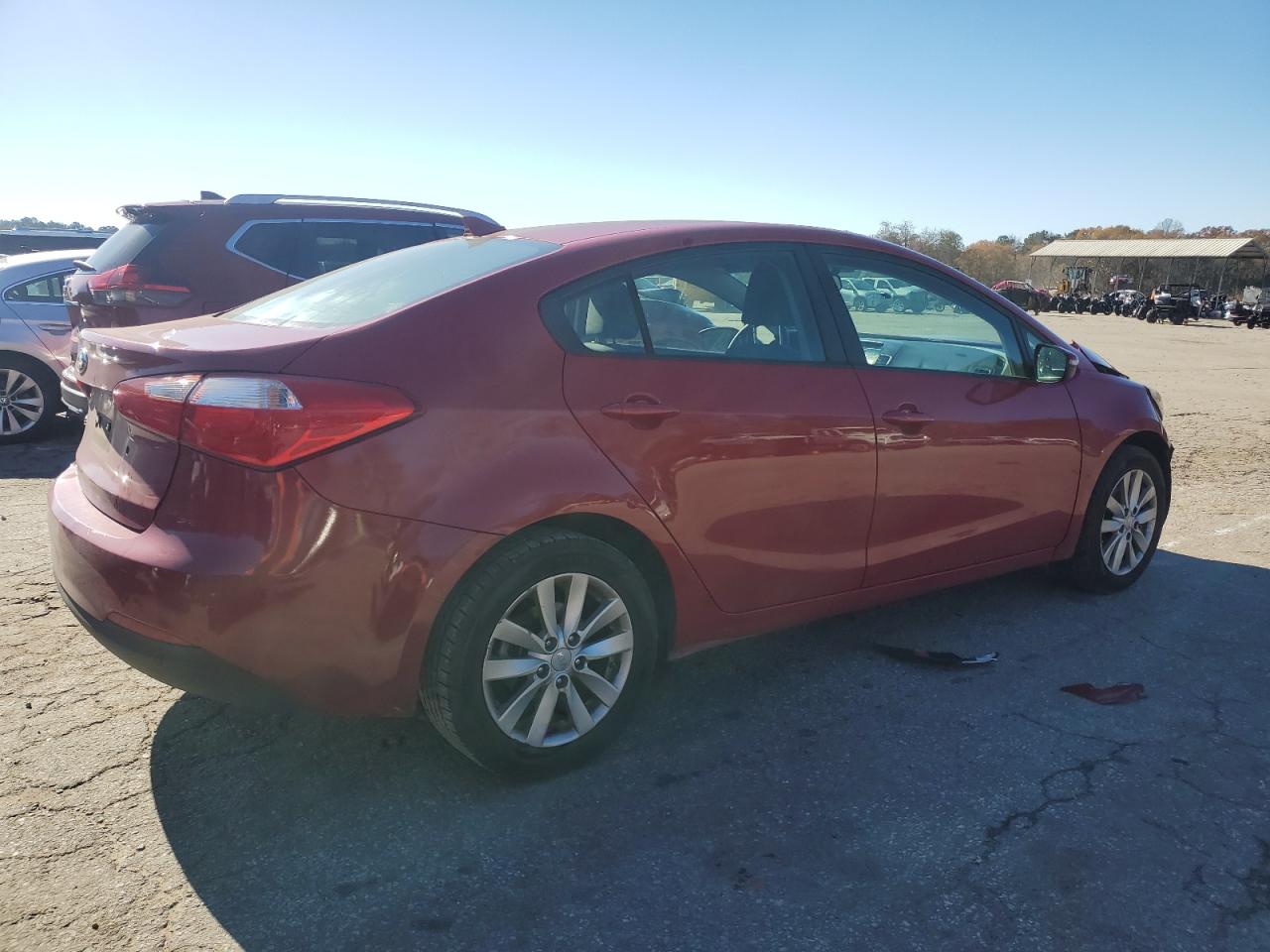 VIN KNAFX4A66E5223733 2014 KIA FORTE no.3