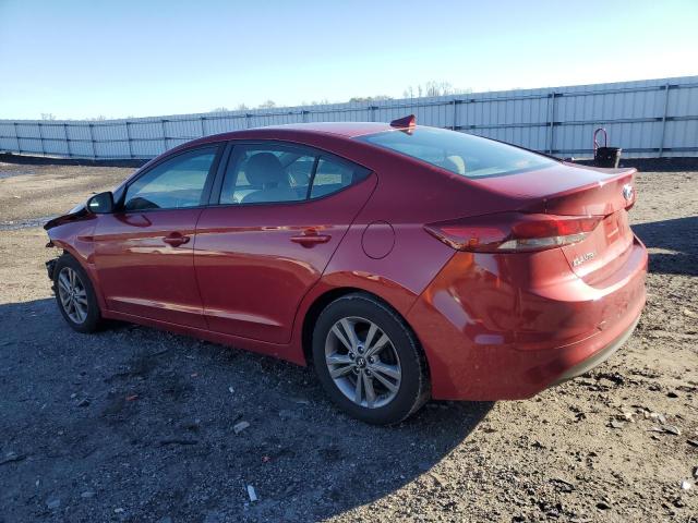 Sedans HYUNDAI ELANTRA 2017 Red