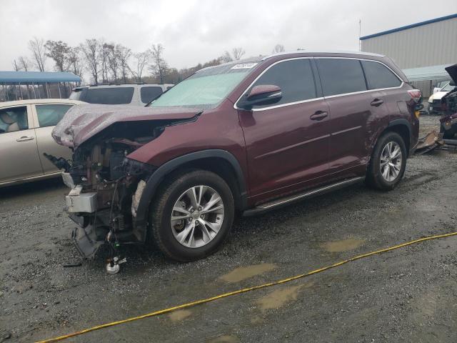 Parquets TOYOTA HIGHLANDER 2015 Maroon