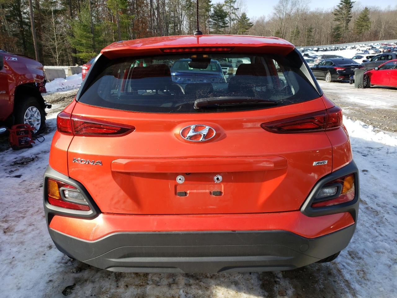 2019 Hyundai Kona Se VIN: KM8K1CAA5KU356417 Lot: 83791514