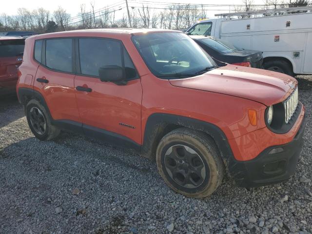 Паркетники JEEP RENEGADE 2015 Оранжевый