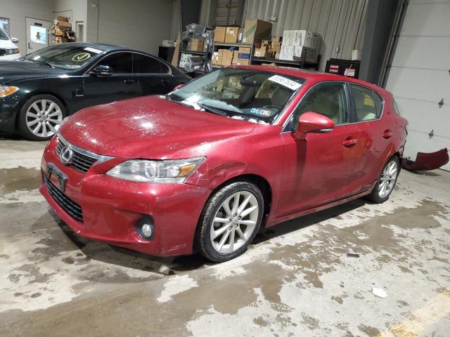  LEXUS CT 200 2012 Czerwony