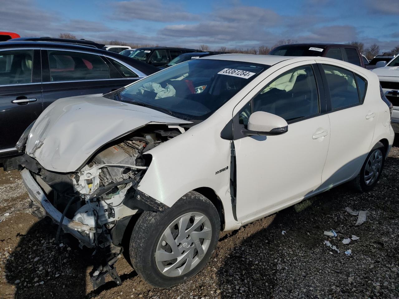 VIN JTDKDTB32F1582398 2015 TOYOTA PRIUS no.1