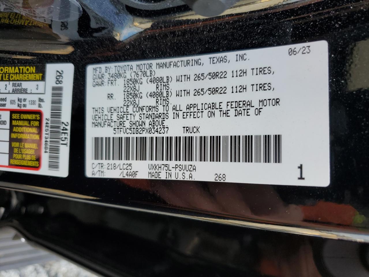 2023 Toyota Tundra - Image 13
