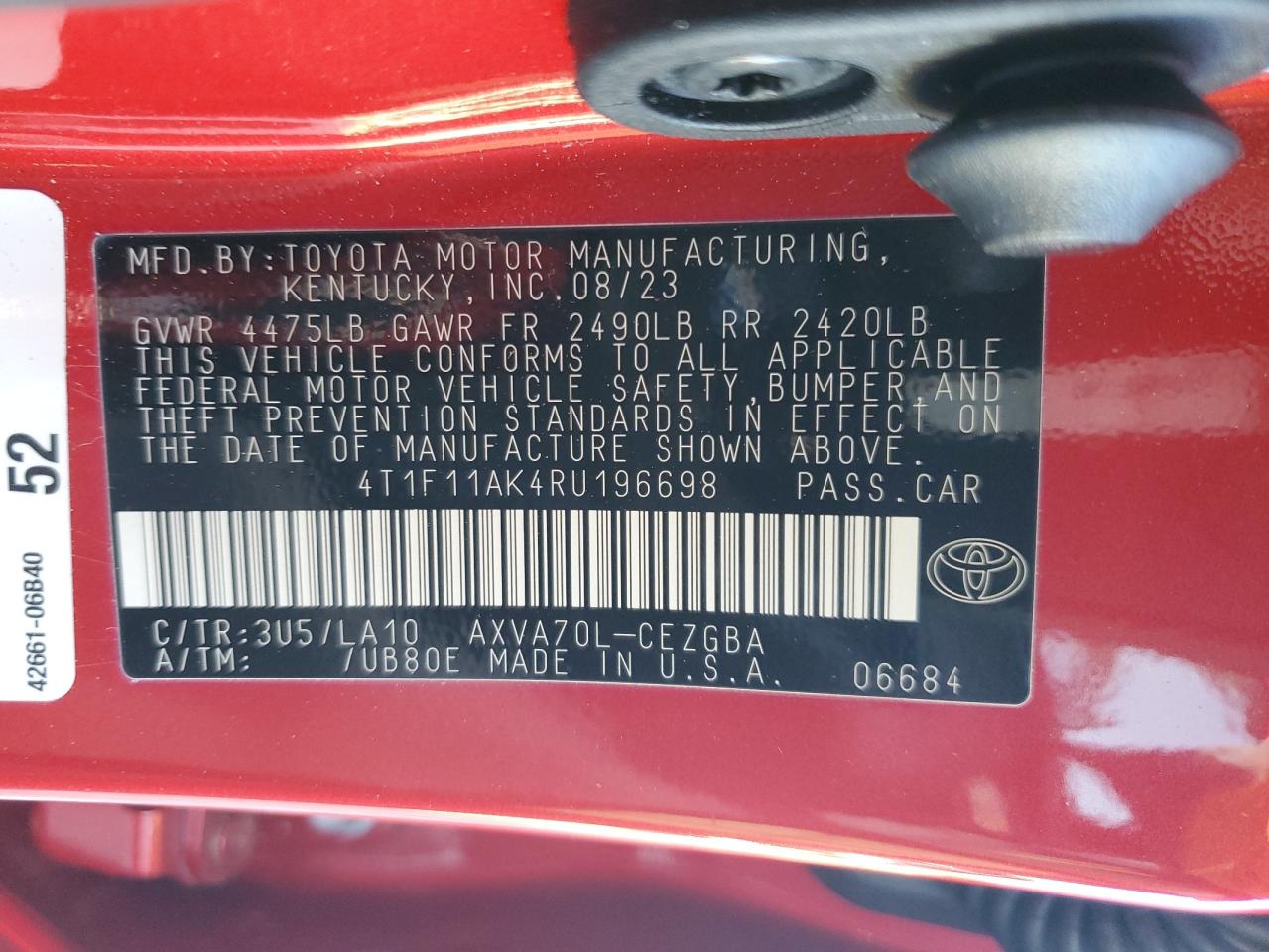 2024 Toyota Camry - Image 13