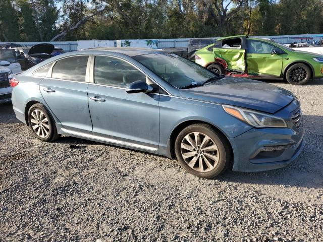  HYUNDAI SONATA 2015 Blue