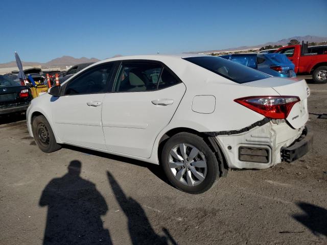  TOYOTA COROLLA 2015 White