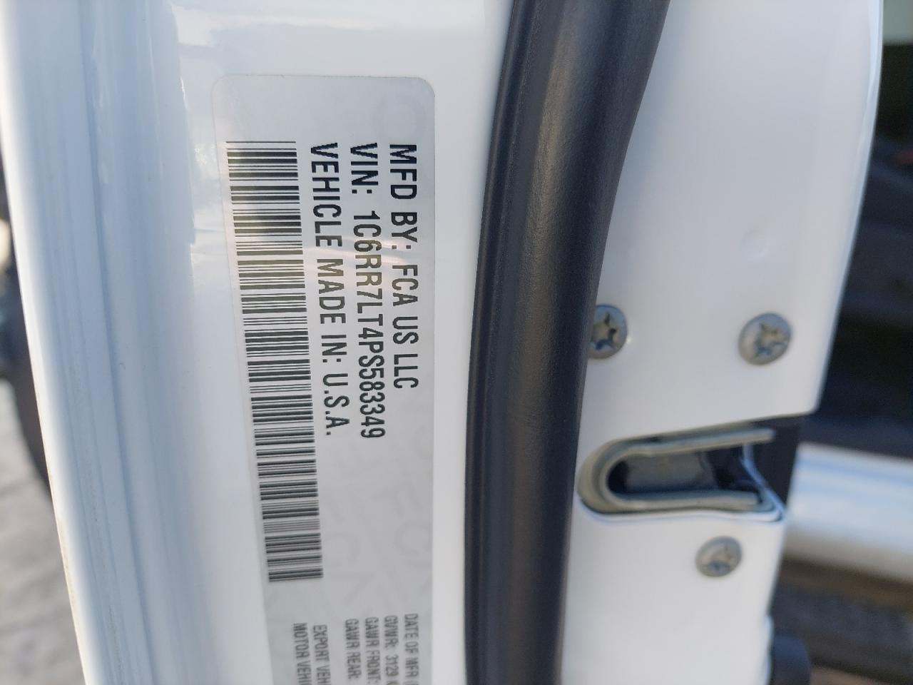 1C6RR7LT4PS583349 - 2023 Dodge RAM - #85171924