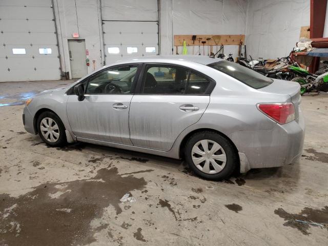 Sedans SUBARU IMPREZA 2014 Srebrny