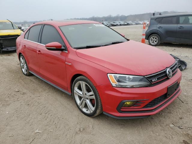  VOLKSWAGEN JETTA 2016 Червоний