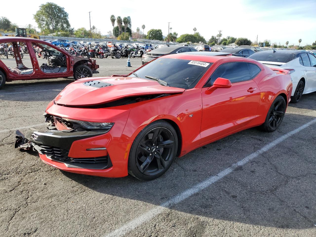 2019 Chevrolet Camaro Ss VIN: 1G1FH1R71K0132527 Lot: 85516404