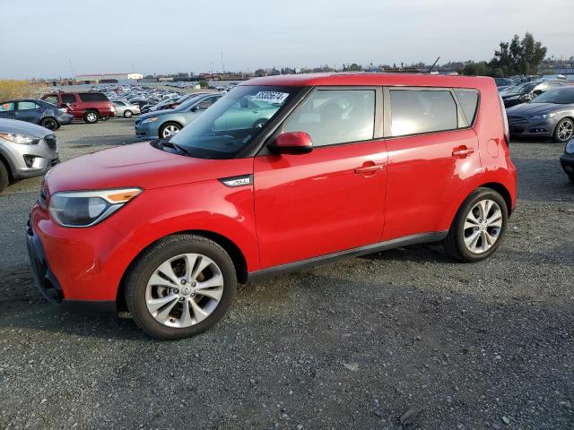  KIA SOUL 2016 Czerwony