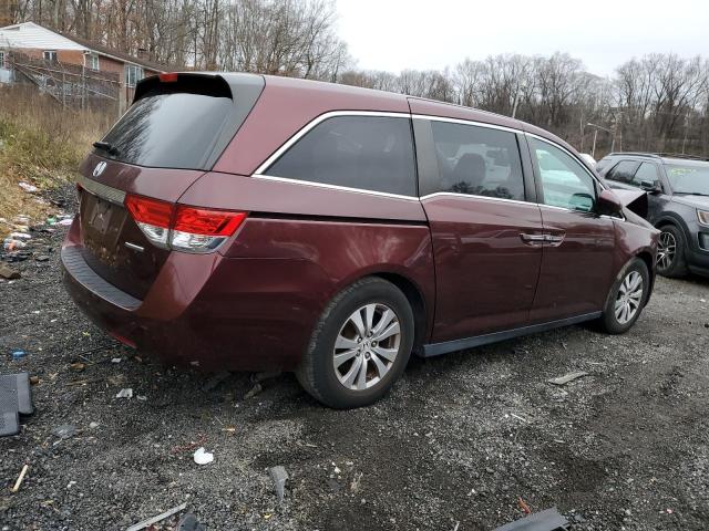  HONDA ODYSSEY 2016 Burgundy