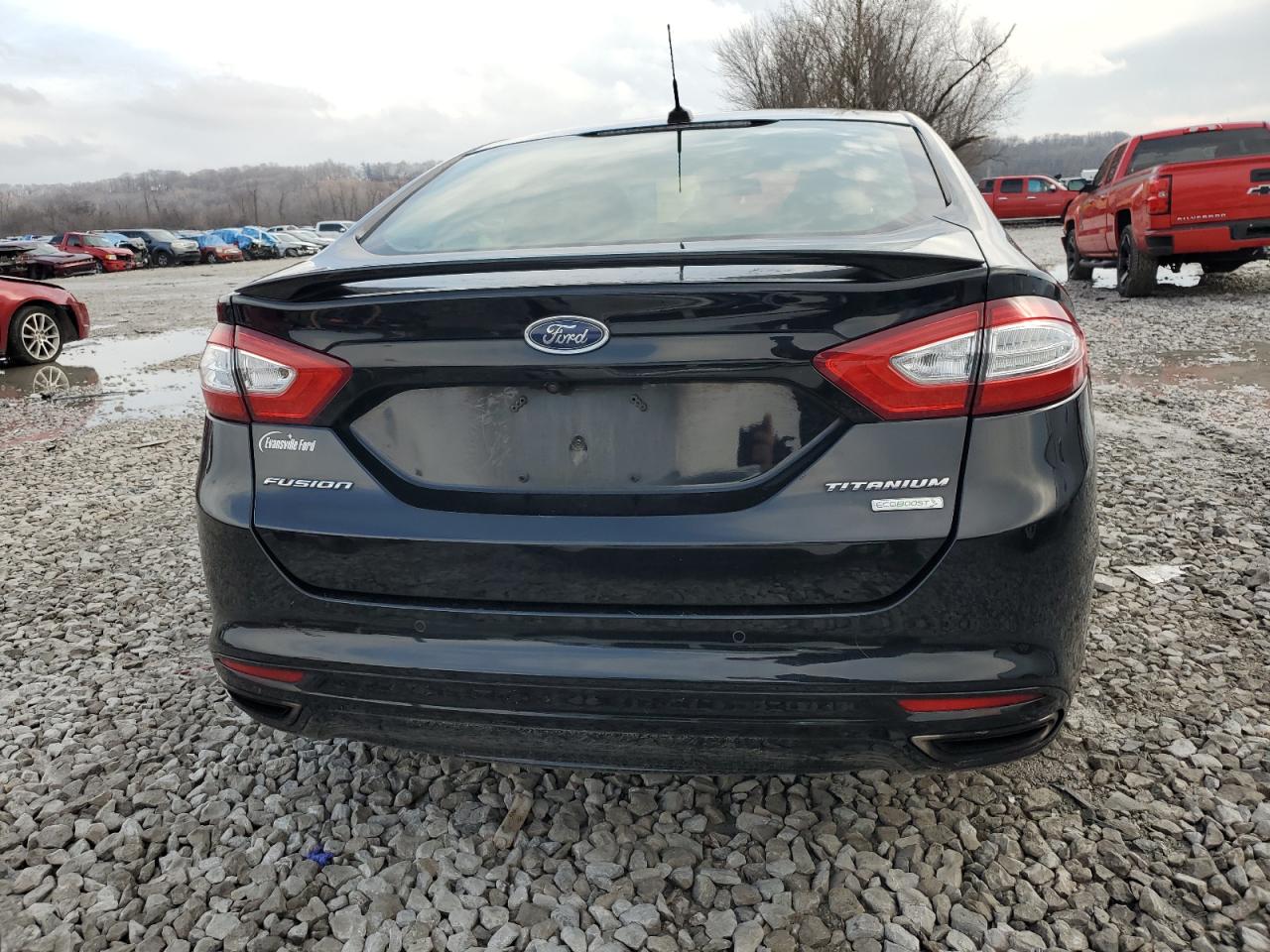 2016 Ford Fusion Titanium VIN: 3FA6P0K96GR231776 Lot: 54615835
