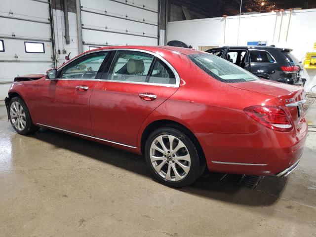  MERCEDES-BENZ E-CLASS 2017 Red