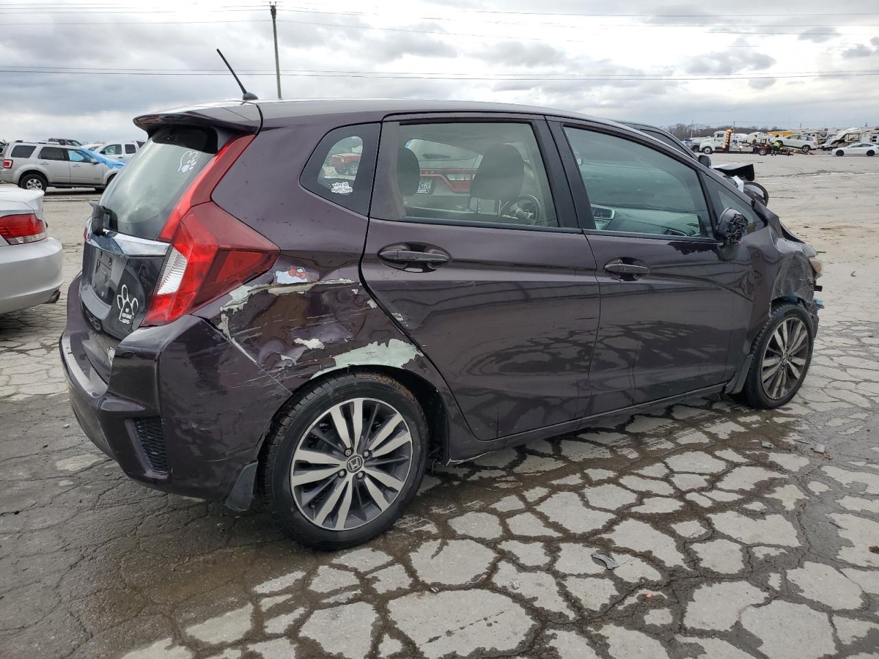 VIN JHMGK5H75GS000256 2016 HONDA FIT no.3