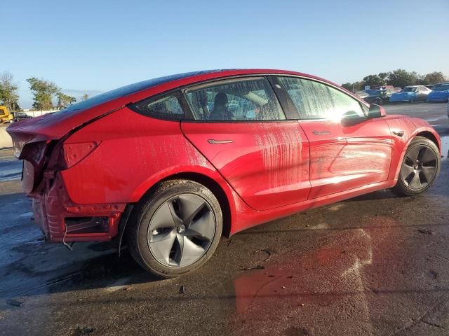  TESLA MODEL 3 2021 Czerwony