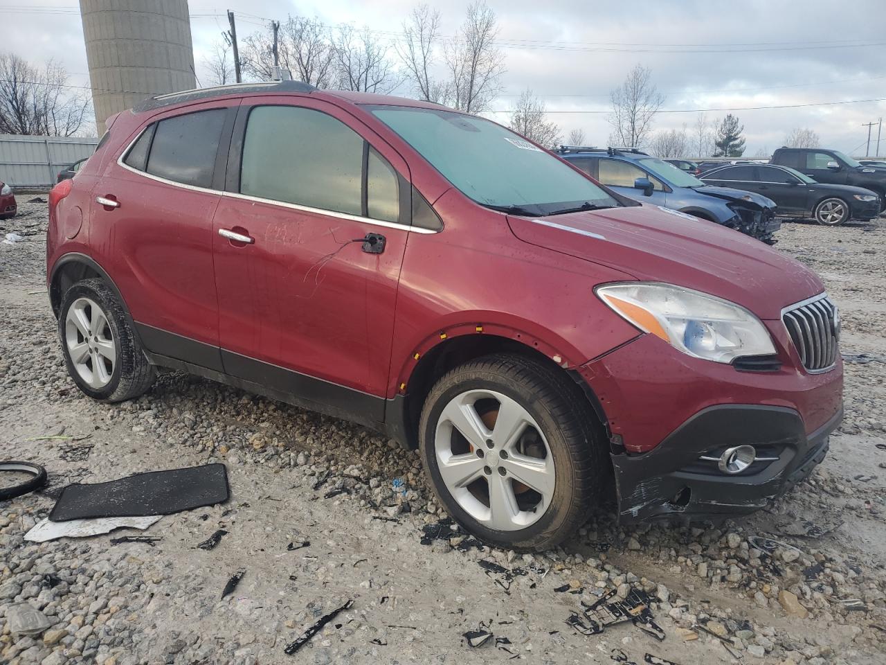 2015 BUICK ENCORE with ALL OVER damage, VIN KL4CJGSB8FB122601