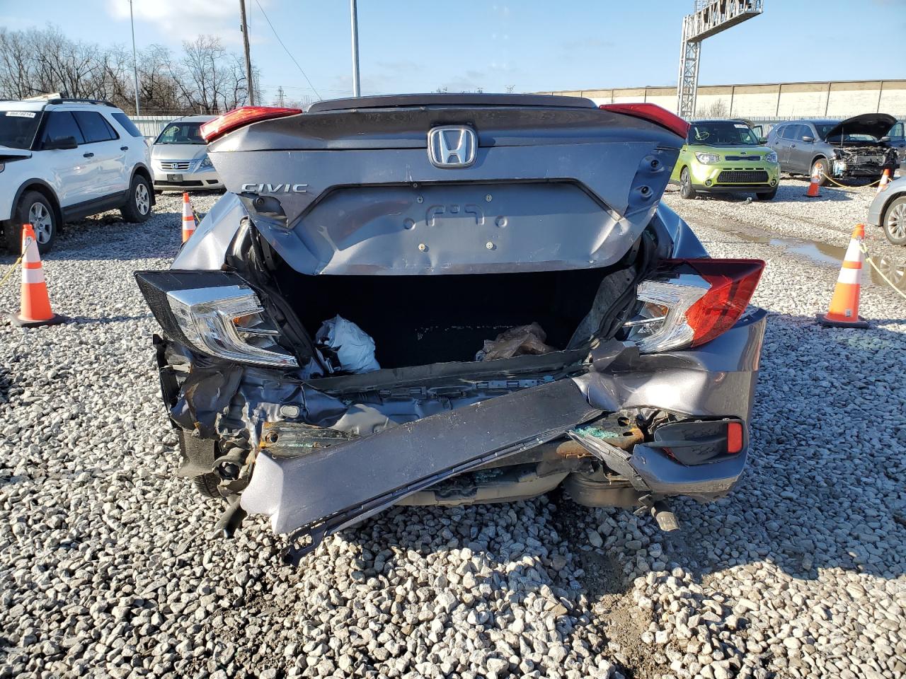 2018 Honda Civic Exl VIN: 2HGFC1F74JH644045 Lot: 86888374