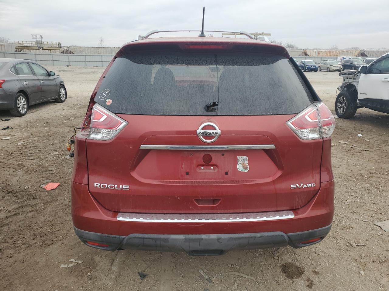 VIN KNMAT2MV6GP709532 2016 NISSAN ROGUE no.6