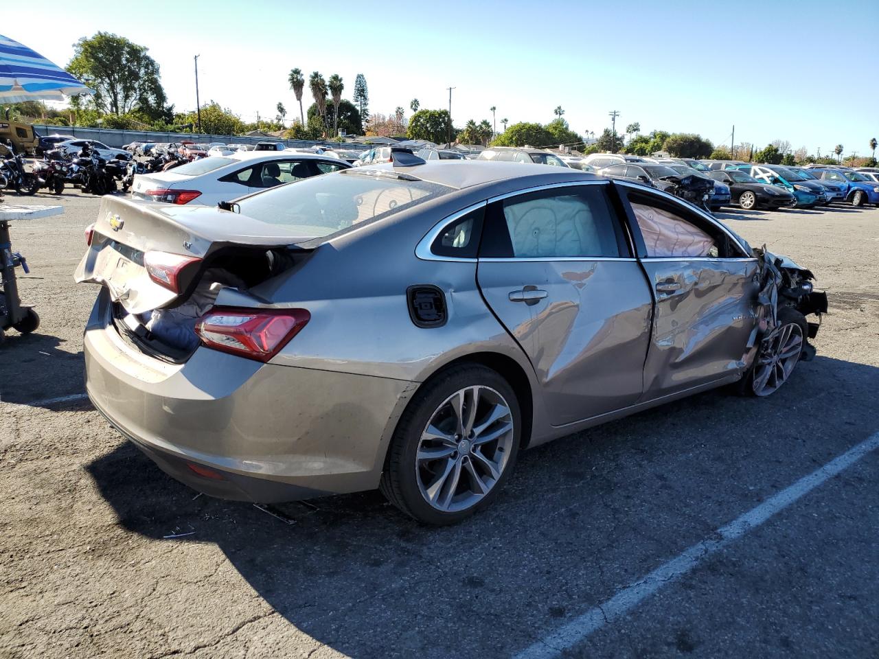 VIN 1G1ZD5ST9NF139881 2022 CHEVROLET MALIBU no.3