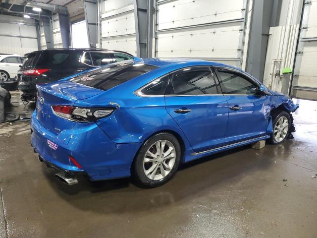 HYUNDAI SONATA 2018 Синий