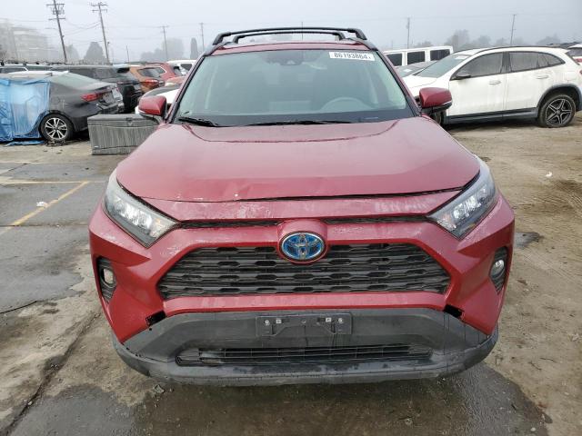  TOYOTA RAV4 2021 Червоний