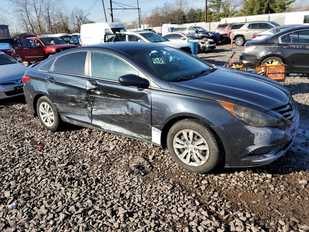 VIN 5NPEB4AC8DH724883 2013 HYUNDAI SONATA no.4